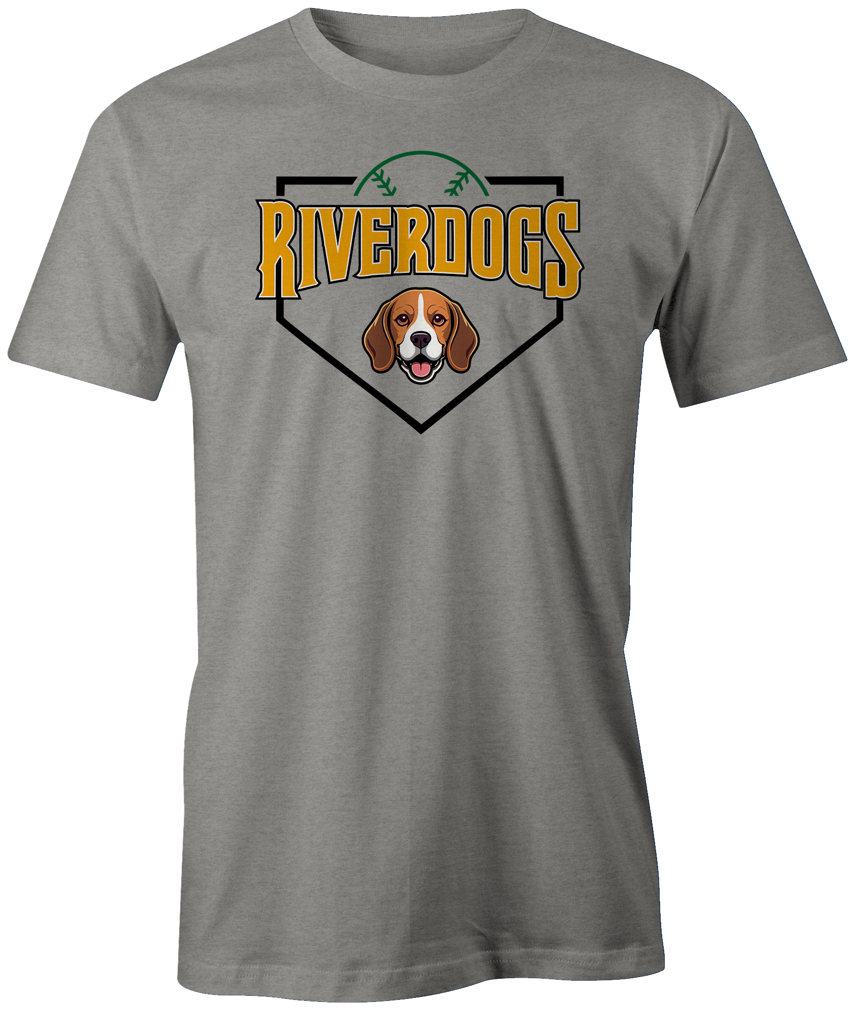 Riverdogs Baseball Homeplate Tee